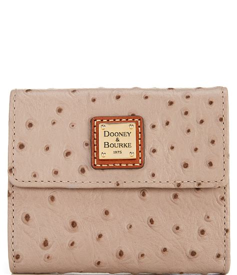 dooney and bourke ostrich wallet|dooney and bourke small wallets.